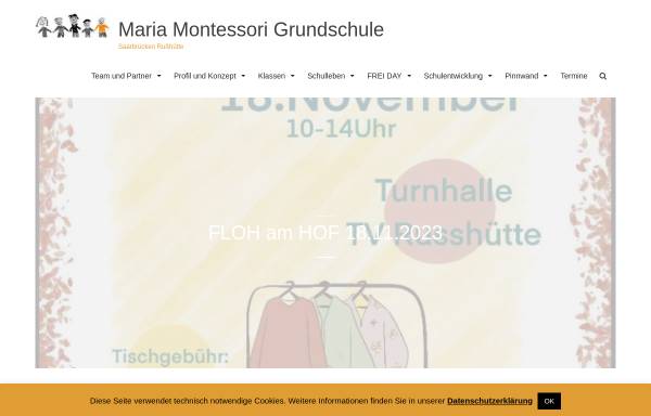 Vorschau von www.montessori-russhuette.de, Maria-Montessori-Grundschule Rußhütte