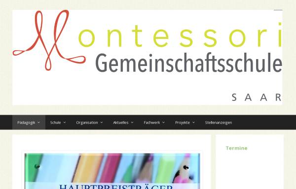 Vorschau von www.montessori-zentrum-saar.de, Montessori-Zentrum e.V.