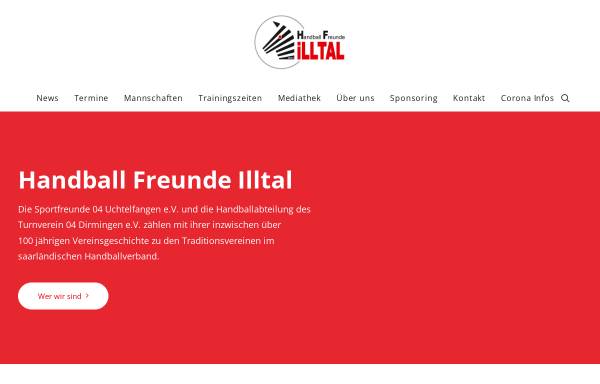 Vorschau von hf-illtal.de, MSG HF Handballfreunde Illtal