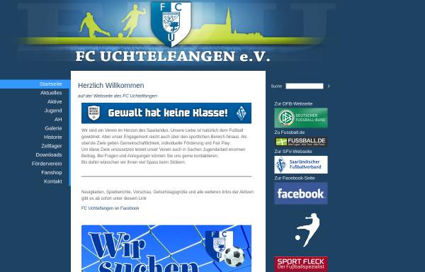 Vorschau von www.fcuchtelfangen.de, FC Uchtelfangen