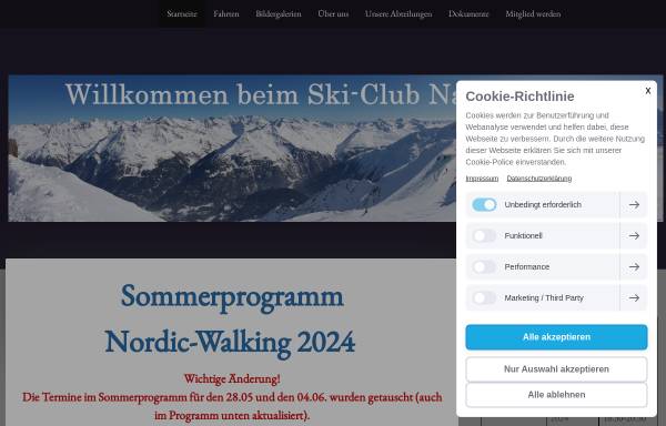 Vorschau von www.skiclub-namborn.de, SCN Skiclub Namborn e.V.