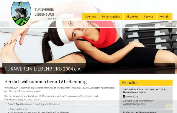 Vorschau von www.tvliebenburg.de, TV Turnverein Liebenburg 2004 e.V.