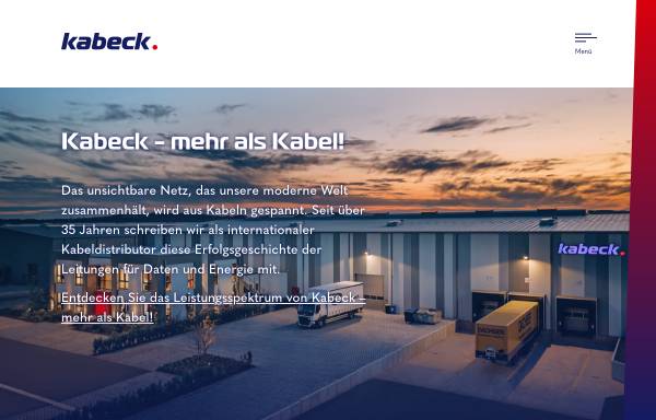 Vorschau von www.kabeck.de, Kabeck Hans Dieter Becker GmbH