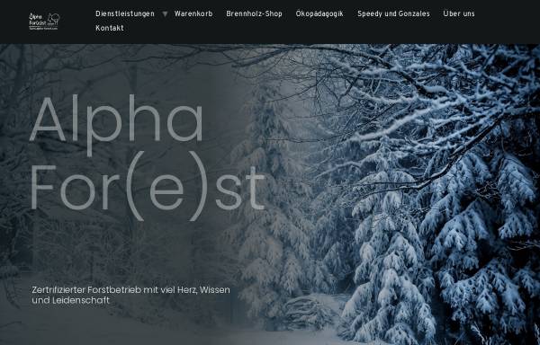 Alpha Forest Ltd. Büro für Landespflege und Forsten Düppenweiler