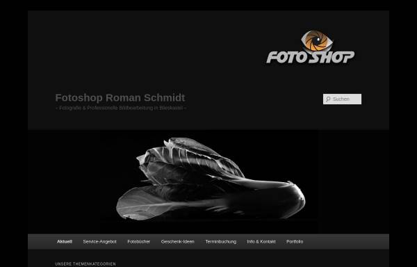 Vorschau von www.fotoshop-schmidt.de, Foto Shop Roman Schmidt