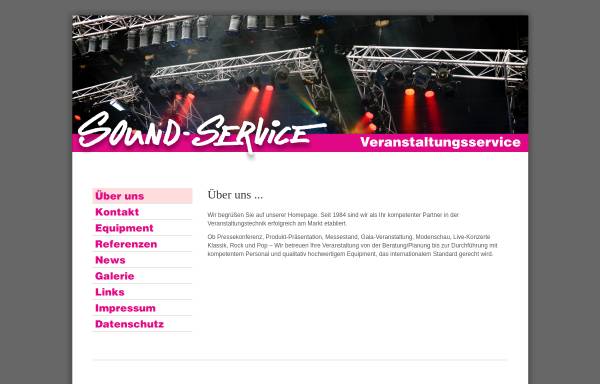 Vorschau von www.soundservice-mohr.de, Sound Service Klaus Mohr Wiesbach