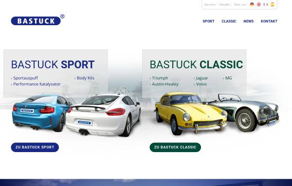 Vorschau von www.bastuck.de, Bastuck und Co GmbH