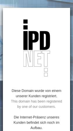 Vorschau der mobilen Webseite www.ipd.net, IPD Net Internet Produkte und Dienstleistungen Dreisbach