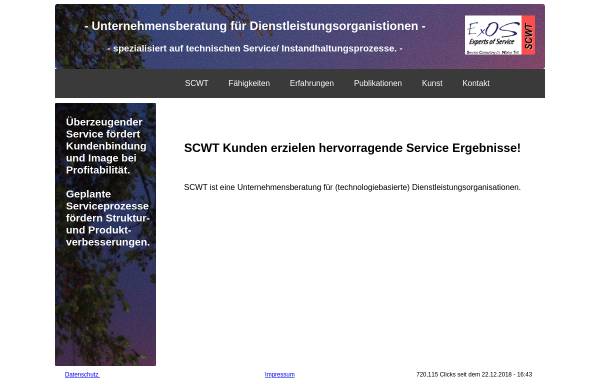 Vorschau von www.scwt.de, SCWT Service Consulting Dr. Walter Tritt