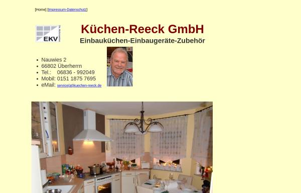 Vorschau von www.kuechen-reeck.de, Küchen Reeck GmbH