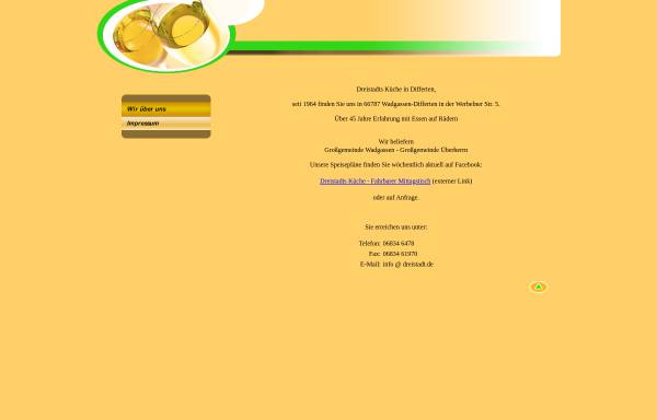 Vorschau von www.dreistadt.de, Dreistadts Küche Melitta Dreistadt Differten