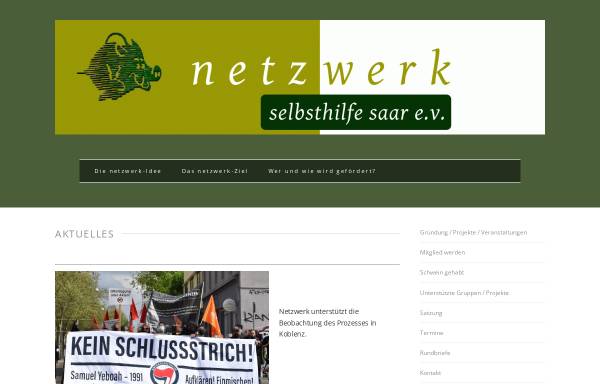 Vorschau von netzwerk-saar-ev.de, Netzwerk Saar e.V.