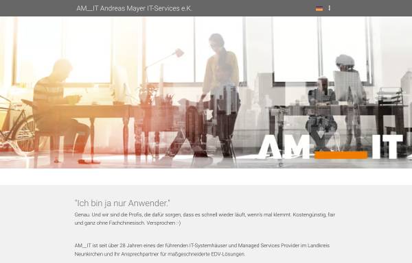 Vorschau von www.am-it.de, AM IT Andreas Mayer IT Services