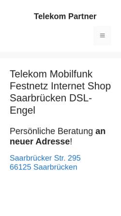 Vorschau der mobilen Webseite www.dsl-engel.de, DSL-Engel Dirk Büchin