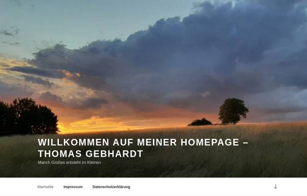 Vorschau von www.tomgeb.de, Gebhardt, Thomas
