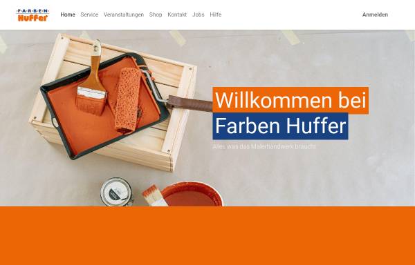 Vorschau von www.farbenhuffer.de, Farben Huffer GmbH