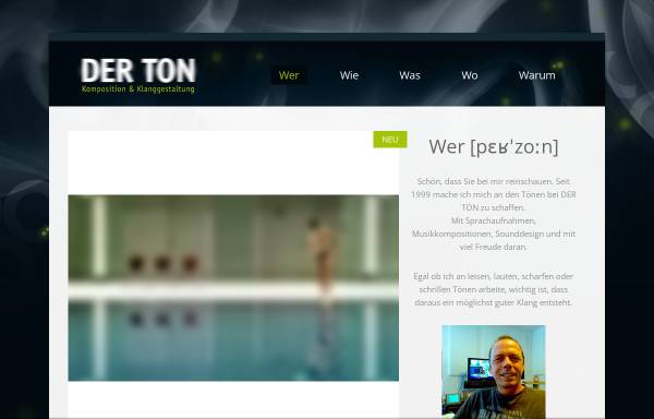Vorschau von www.derton.de, Der-Ton, Büro für ökologische Bauberatung und Betreuung