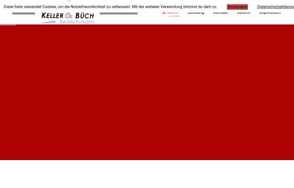Vorschau von www.keller-buech.de, Keller und Büch Bedachungen Jägersfreude