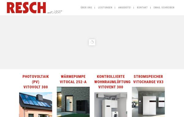 Vorschau von www.resch-heizung-sanitaer.de, Resch GmbH Dudweiler