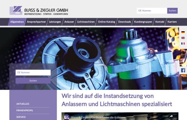 Vorschau von www.blass-ziegler.de, Blass und Ziegler GmbH