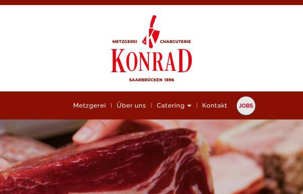 Vorschau von www.konrad-metzgerei.de, Metzgerei Konrad GmbH