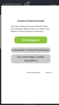 Vorschau der mobilen Webseite www.ars-winnenden.de, Albertville-Realschule Winnenden