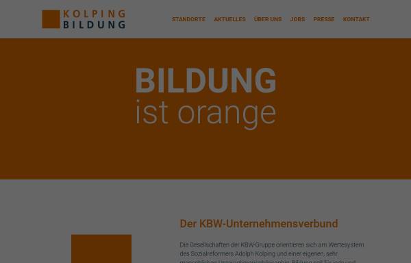 Vorschau von www.kolping-bildungswerk.de, Kolping-Bildungswerk Fellbach