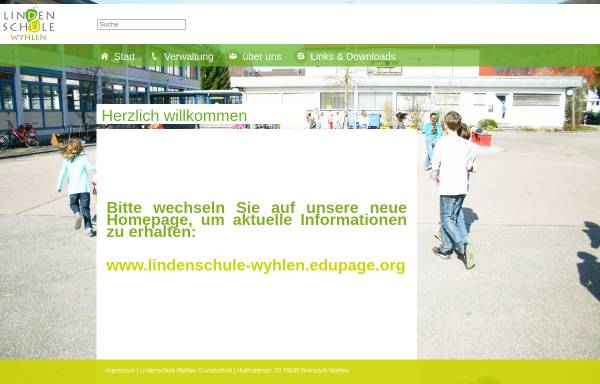 Vorschau von www.lindenschule-wyhlen.de, Lindenschule Wyhlen