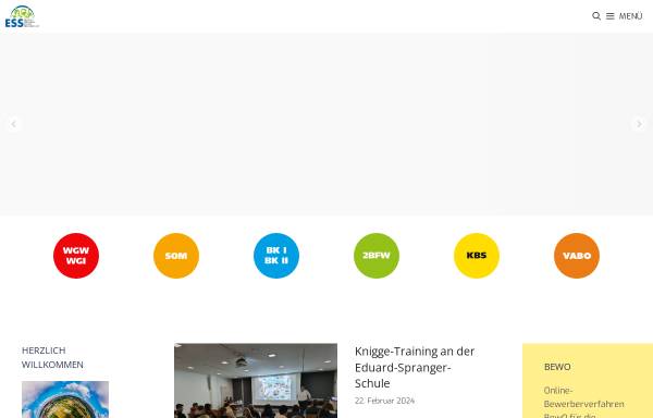 Vorschau von www.ess-fds.de, Eduard-Spranger-Schule