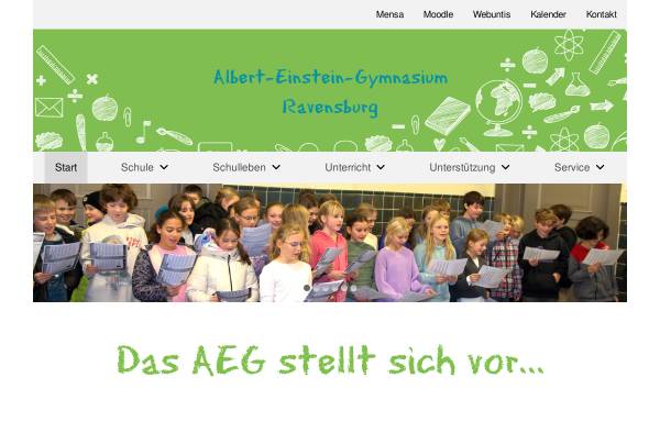 Vorschau von www.aegrv.de, Albert-Einstein-Gymnasium