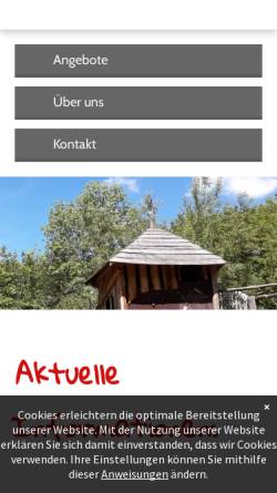 Vorschau der mobilen Webseite www.abenteuerspielplatz-fellbach.de, Abenteuerspielplatz