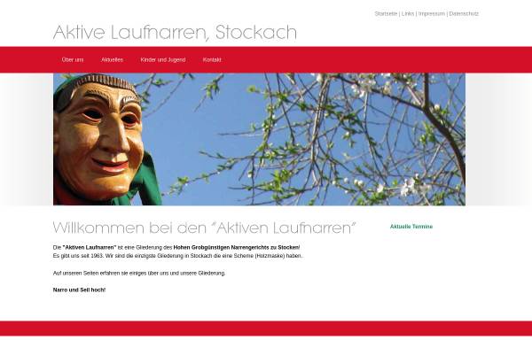 Vorschau von www.aktive-laufnarren.de, Aktive Laufnarren Stockach