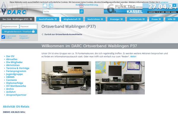 Vorschau von www.darc.de, Deutscher Amateur Radio Club