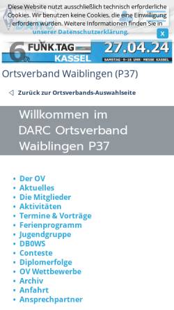 Vorschau der mobilen Webseite www.darc.de, Deutscher Amateur Radio Club
