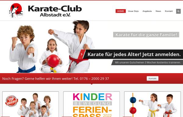 Vorschau von www.karate-club-albstadt.de, Karate-Club Albstadt e.V.
