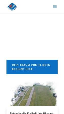 Vorschau der mobilen Webseite www.lsr-aalen.de, Luftsportring Aalen e.V.