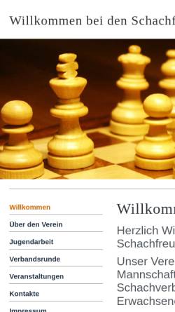 Vorschau der mobilen Webseite sf-karlsbad.badischer-schachverband.de, Schachfreunde Karlsbad