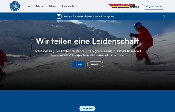 Vorschau von www.sc-brombach.de, Ski-Club Brombach e.V.