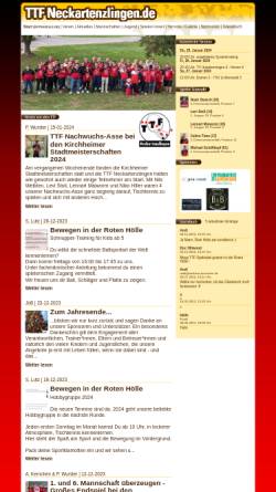Vorschau der mobilen Webseite ttf-neckartenzlingen.de, Tischtennisfreunden Neckartenzlingen e.V.