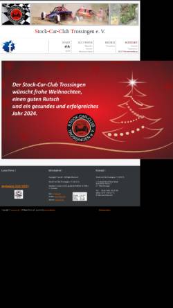 Vorschau der mobilen Webseite www.scct.de, Stock-Car-Club Trossingen e.V.