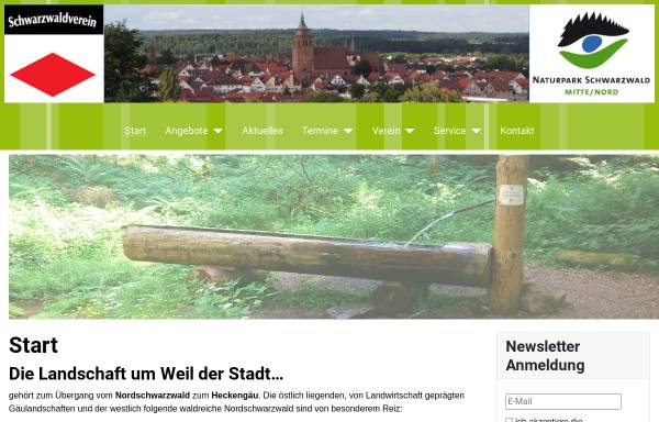 Vorschau von www.schwarzwaldverein-weilderstadt.de, Schwarzwaldverein Weil der Stadt