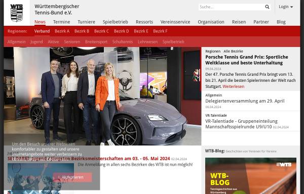 Vorschau von homepage.wtb-vereine.de, TC Wildberg