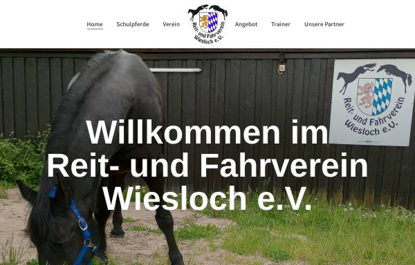 Vorschau von reitverein-wiesloch.de, Reit- und Fahrverein Wiesloch e.V.
