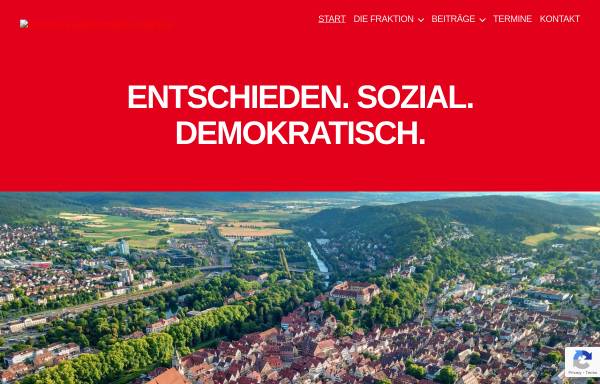 Vorschau von www.spd-fraktion-tuebingen.de, SPD-Fraktion Tübingen