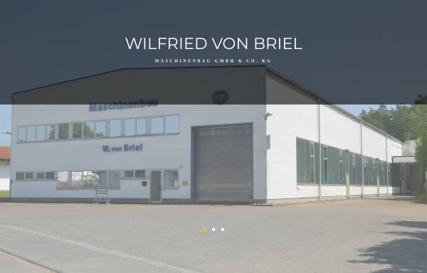 Vorschau von vonbriel-maschinenbau.de, Maschinenbau Wilfried von Briel