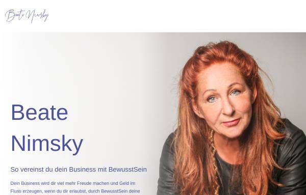 Vorschau von www.beatenimsky.de, Nimsky - Firmen- und Persönlichkeitscoaching