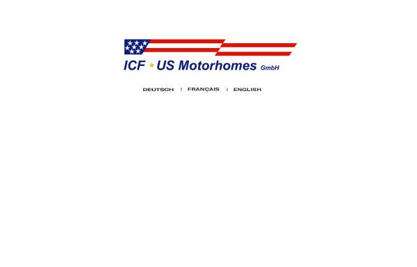 Vorschau von www.icf-gmbh.de, ICF US Motorhomes GmbH