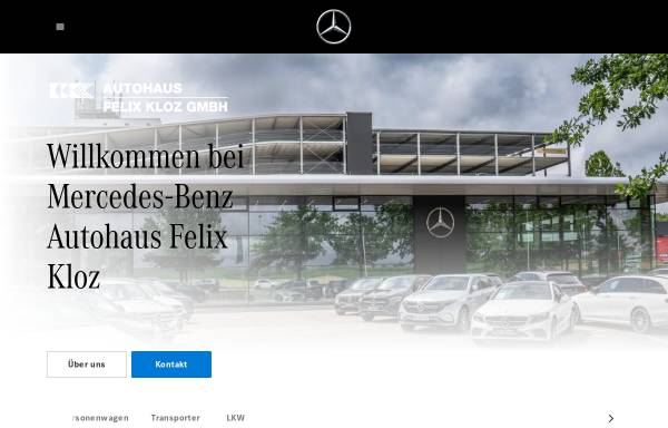 Vorschau von www.kloz.mercedes-benz.de, Autohaus Kloz