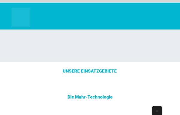 Vorschau von www.mahr-gmbh.de, Mahr GmbH