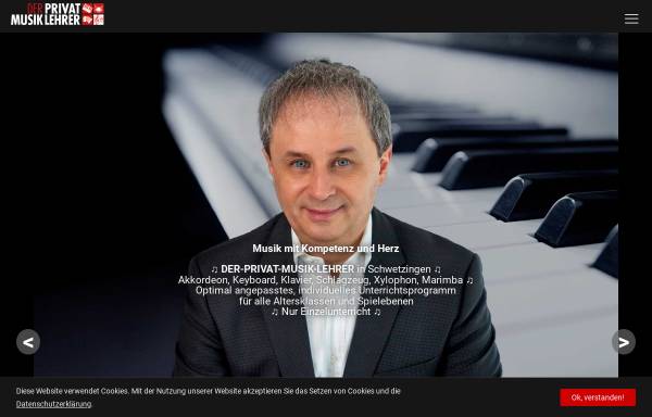 Vorschau von www.der-privat-musik-lehrer.com, DER-PRIVAT-MUSIK-LEHRER Yovko Bradichkov (M. Mus)